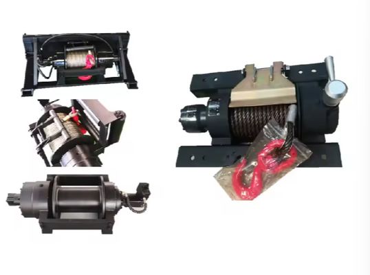 4 tons hydraulic winch 