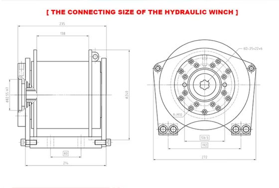 1-99 Tons Pull Force  customized Cable Length Ideal for Heavy-Duty Applications hydraulic winch
