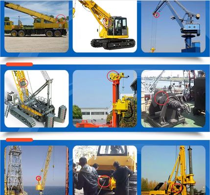 1-99 Tons Pull Force  customized Cable Length Ideal for Heavy-Duty Applications hydraulic winch